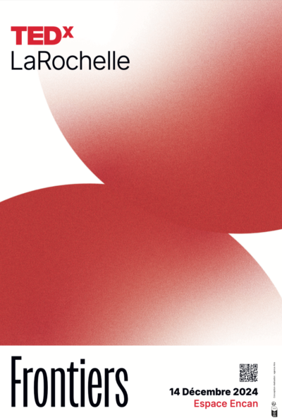 Affiche de TEDxLaRochelle 2024, Frontiers